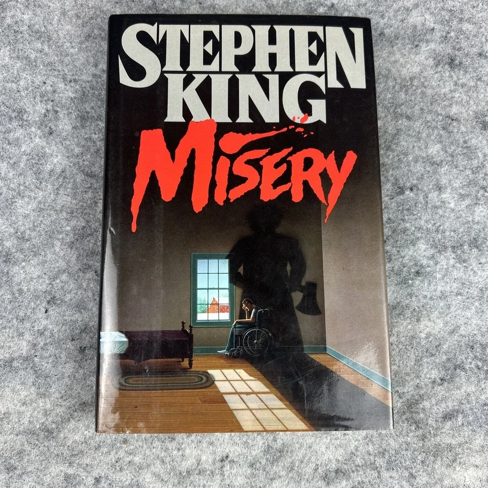 Misery by Stephen King First Edition Hardcover Book 1987 Viking